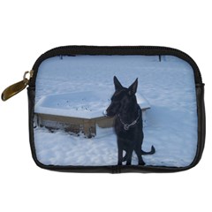 Snowy Gsd Digital Camera Leather Case