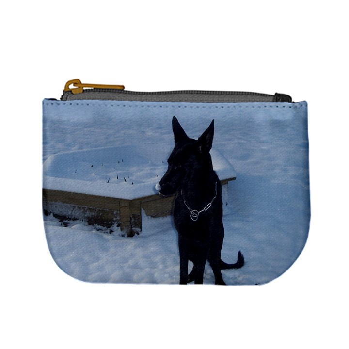 Snowy Gsd Coin Change Purse