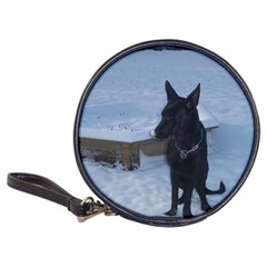 Snowy Gsd Cd Wallet by StuffOrSomething