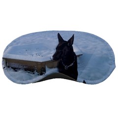 Snowy Gsd Sleeping Mask by StuffOrSomething