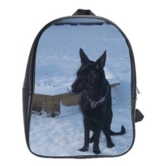 Snowy Gsd School Bag (large)