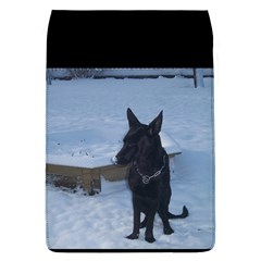 Snowy Gsd Removable Flap Cover (large) by StuffOrSomething