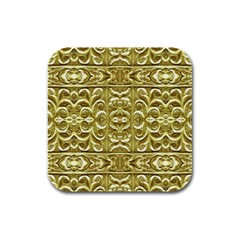 Gold Plated Ornament Drink Coasters 4 Pack (square)