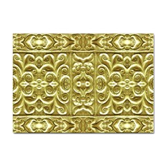 Gold Plated Ornament A4 Sticker 10 Pack by dflcprints