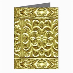 Gold Plated Ornament Greeting Card (8 Pack) by dflcprints