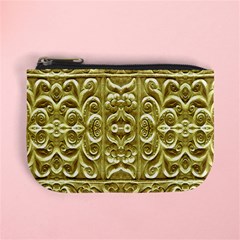 Gold Plated Ornament Coin Change Purse by dflcprints