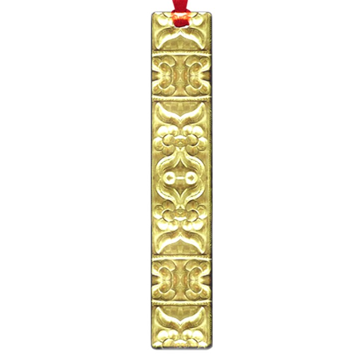 Gold Plated Ornament Large Bookmark