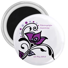 2015 Awareness Day 3  Button Magnet