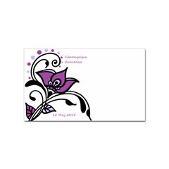 2015 Awareness Day Sticker 100 Pack (rectangle) by FunWithFibro