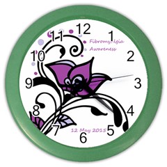 2015 Awareness Day Wall Clock (color)