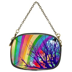 Rainbow Moon Chain Purse (one Side)