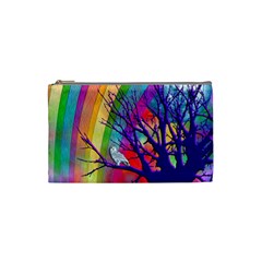 Rainbow Moon Cosmetic Bag (small)