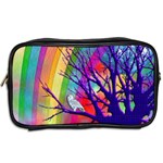 Rainbow Moon Travel Toiletry Bag (Two Sides) Back