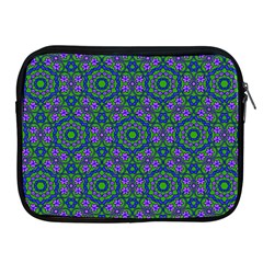 Retro Flower Pattern  Apple Ipad Zippered Sleeve