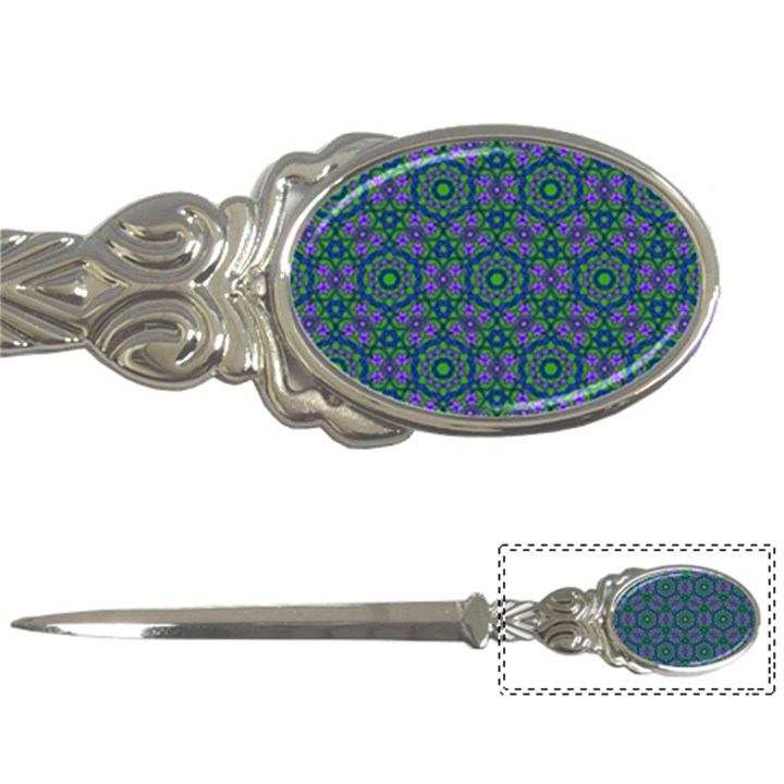 Retro Flower Pattern  Letter Opener