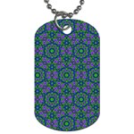 Retro Flower Pattern  Dog Tag (One Sided) Front