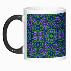 Retro Flower Pattern  Morph Mug