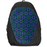 Retro Flower Pattern  Backpack Bag Front