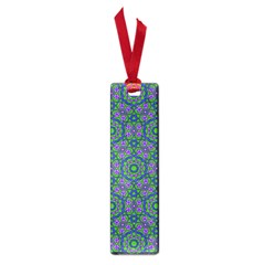 Retro Flower Pattern  Small Bookmark