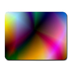 Prism Rainbow Small Mouse Pad (rectangle) by StuffOrSomething