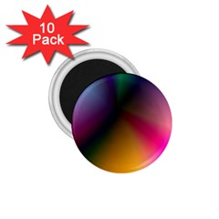 Prism Rainbow 1 75  Button Magnet (10 Pack)