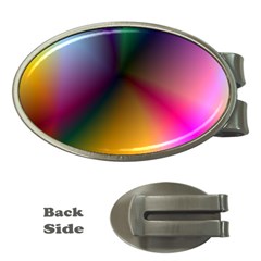 Prism Rainbow Money Clip (oval)