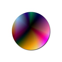 Prism Rainbow Drink Coaster (round)