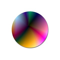 Prism Rainbow Magnet 3  (round) by StuffOrSomething