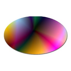 Prism Rainbow Magnet (oval) by StuffOrSomething