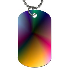 Prism Rainbow Dog Tag (one Sided) by StuffOrSomething