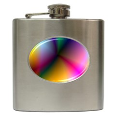 Prism Rainbow Hip Flask