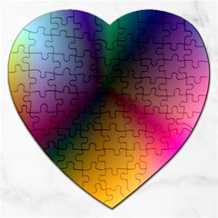 Prism Rainbow Jigsaw Puzzle (heart)