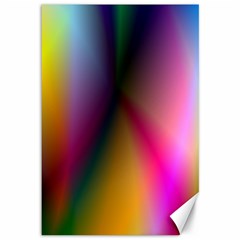 Prism Rainbow Canvas 12  X 18  (unframed)