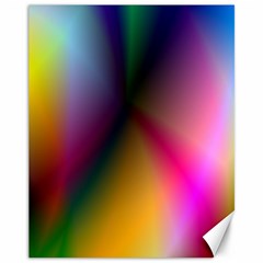 Prism Rainbow Canvas 11  X 14  (unframed) by StuffOrSomething