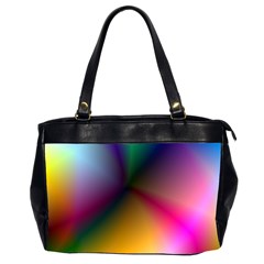 Prism Rainbow Oversize Office Handbag (two Sides)