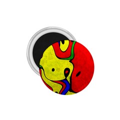 Abstract 1 75  Button Magnet by Siebenhuehner