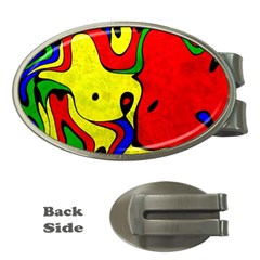 Abstract Money Clip (oval) by Siebenhuehner