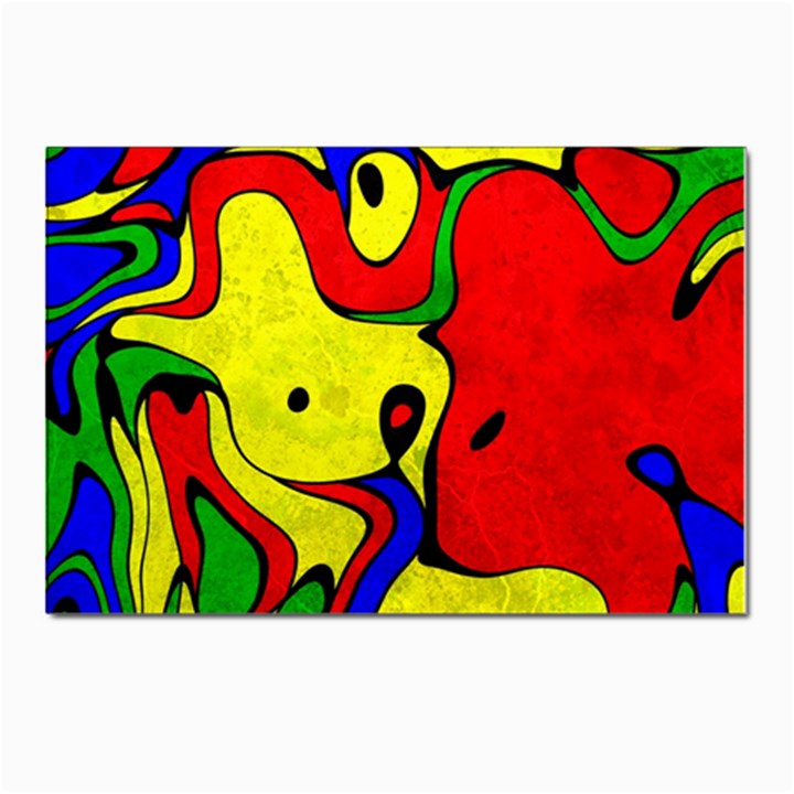 Abstract Postcard 4 x 6  (10 Pack)