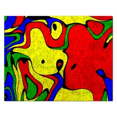 Abstract Jigsaw Puzzle (rectangle) by Siebenhuehner