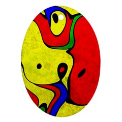 Abstract Oval Ornament (two Sides)