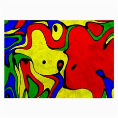 Abstract Glasses Cloth (large) by Siebenhuehner