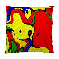 Abstract Cushion Case (single Sided) 