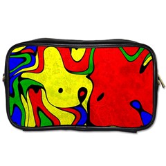 Abstract Travel Toiletry Bag (two Sides) by Siebenhuehner