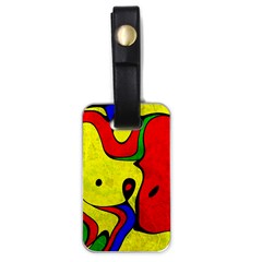 Abstract Luggage Tag (one Side) by Siebenhuehner