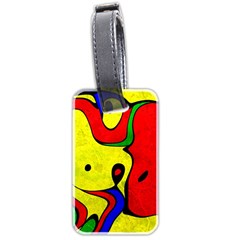 Abstract Luggage Tag (two Sides)