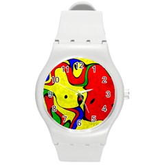 Abstract Plastic Sport Watch (medium) by Siebenhuehner