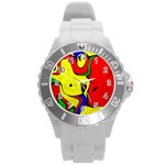 Abstract Plastic Sport Watch (Large) Front