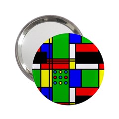 Mondrian Handbag Mirror (2 25 ) by Siebenhuehner