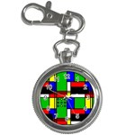 Mondrian Key Chain Watch Front