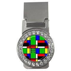 Mondrian Money Clip (cz) by Siebenhuehner